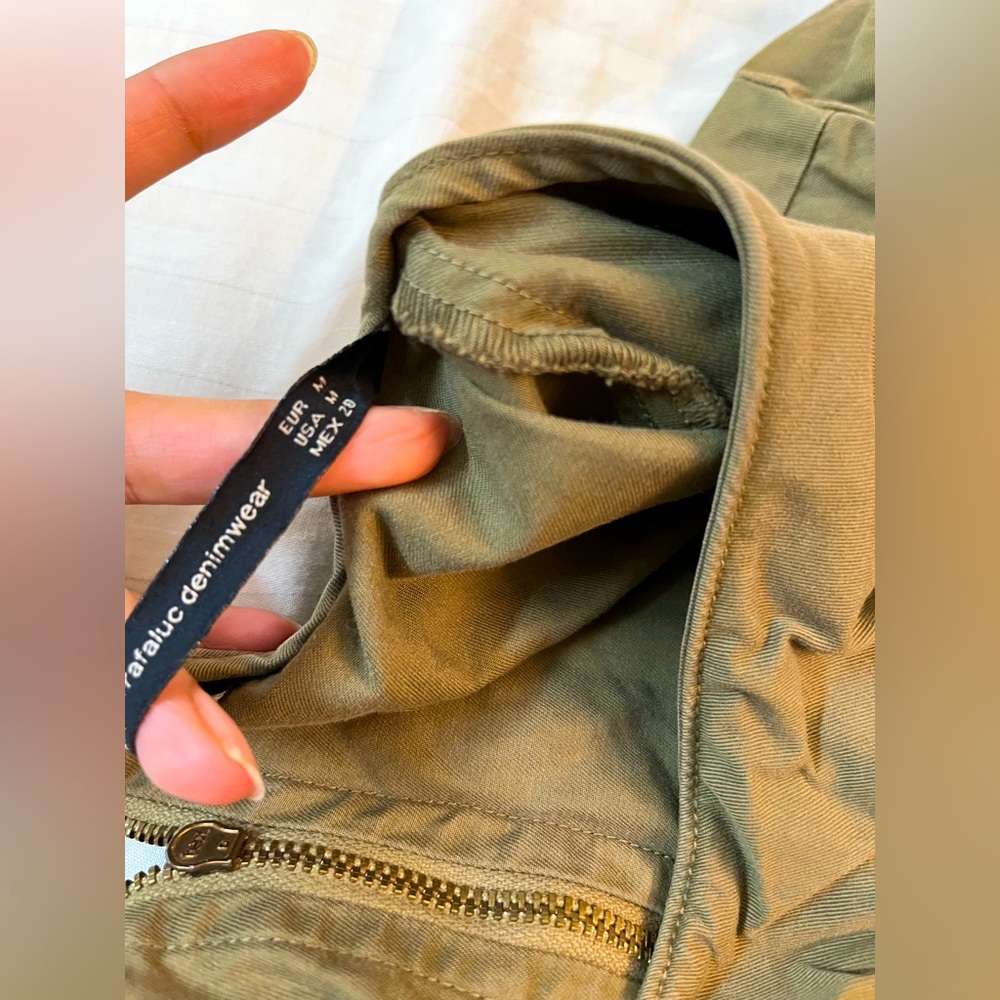 Zara Oversized Military Top - Picture 2 of 8